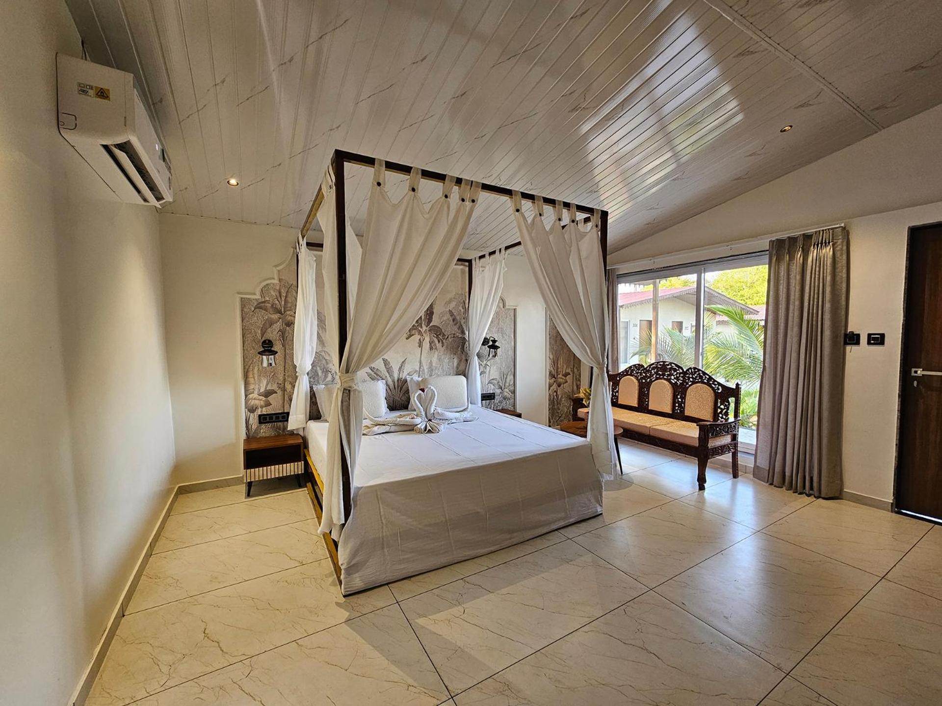 Riverview Tent Resort Kevadia Luaran gambar