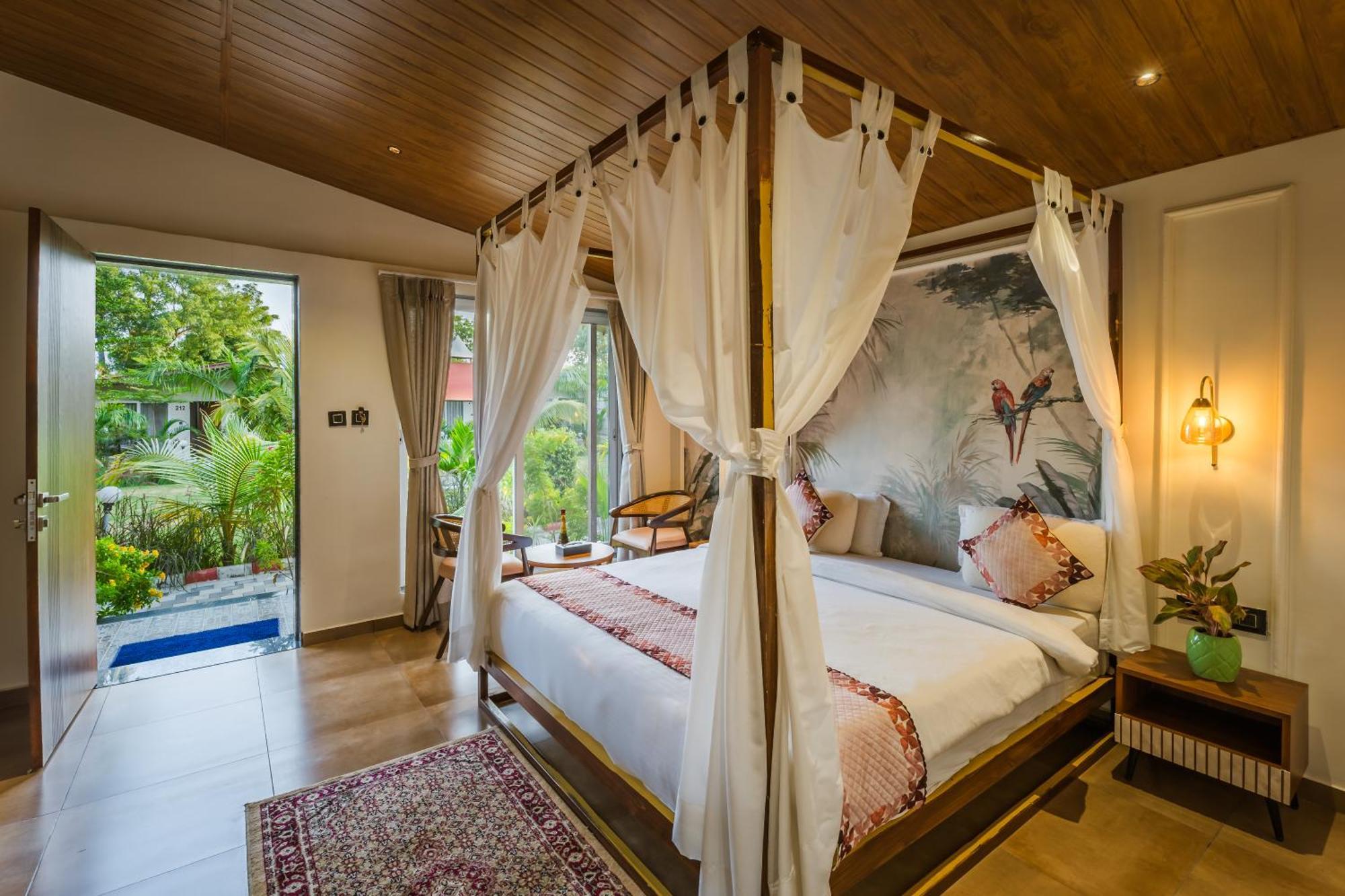 Riverview Tent Resort Kevadia Luaran gambar
